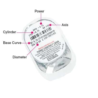 biomedics toric contact lenses