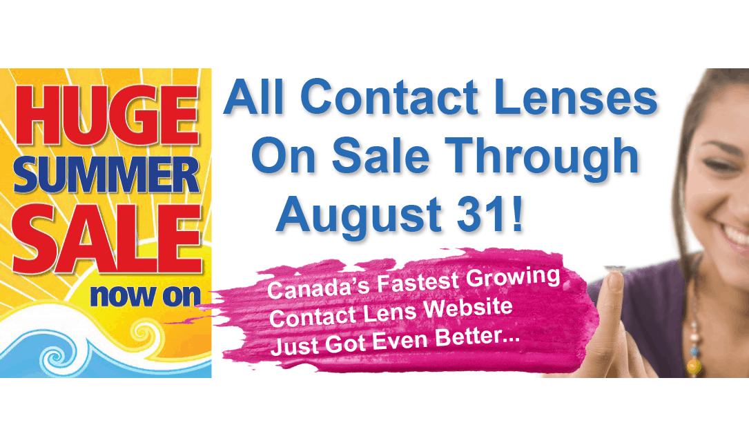 Huge Contact Lens Summer Sale