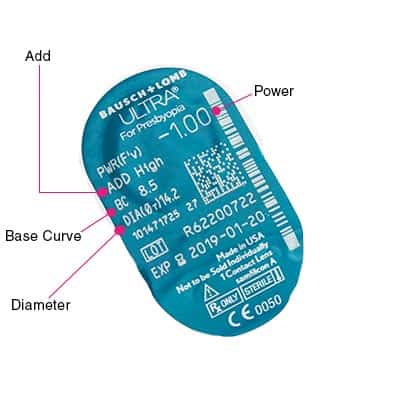 bausch lomb ultra for presbyopia contact lenses