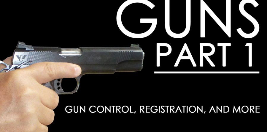PODCAST: Guns – Part 1. Gun Control, Registration, Facts, and more.