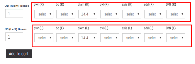 contacts for less canada