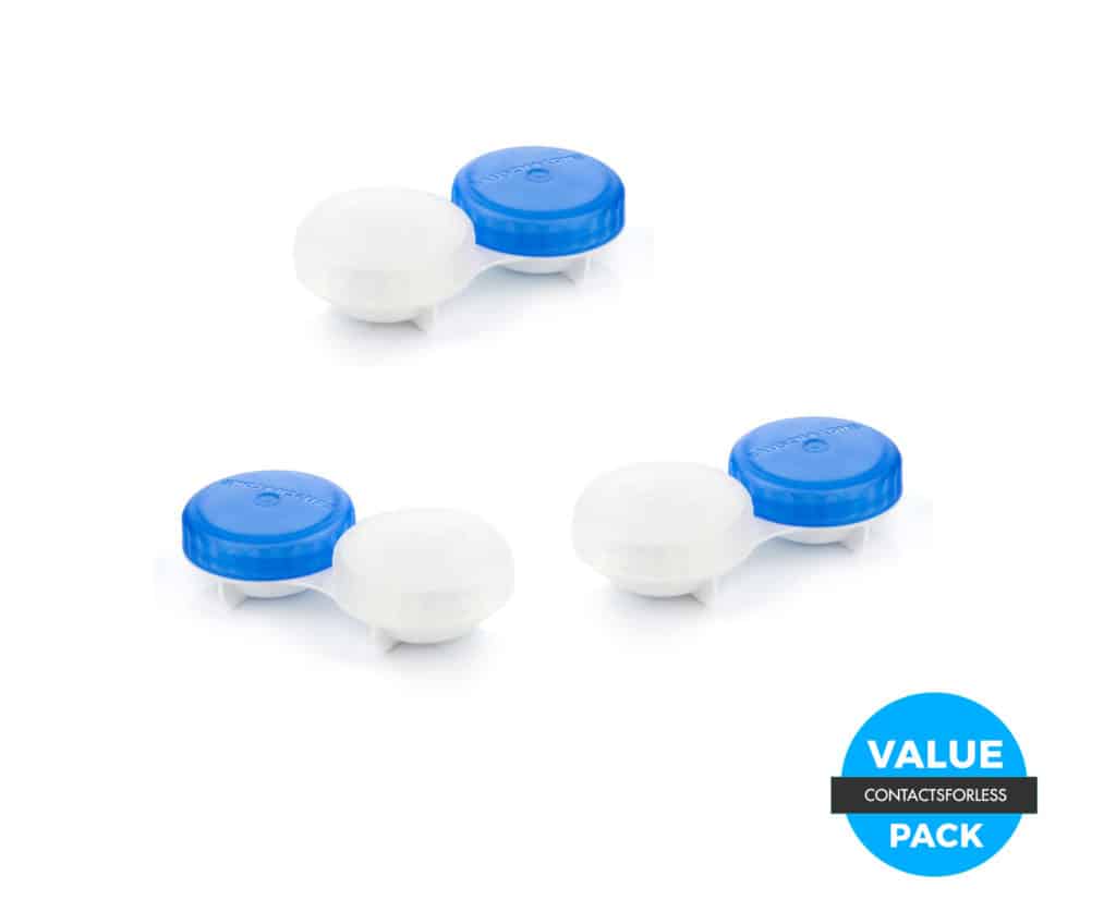 Bausch & Lomb Sight Savers Contact Lens Case Value Pack from