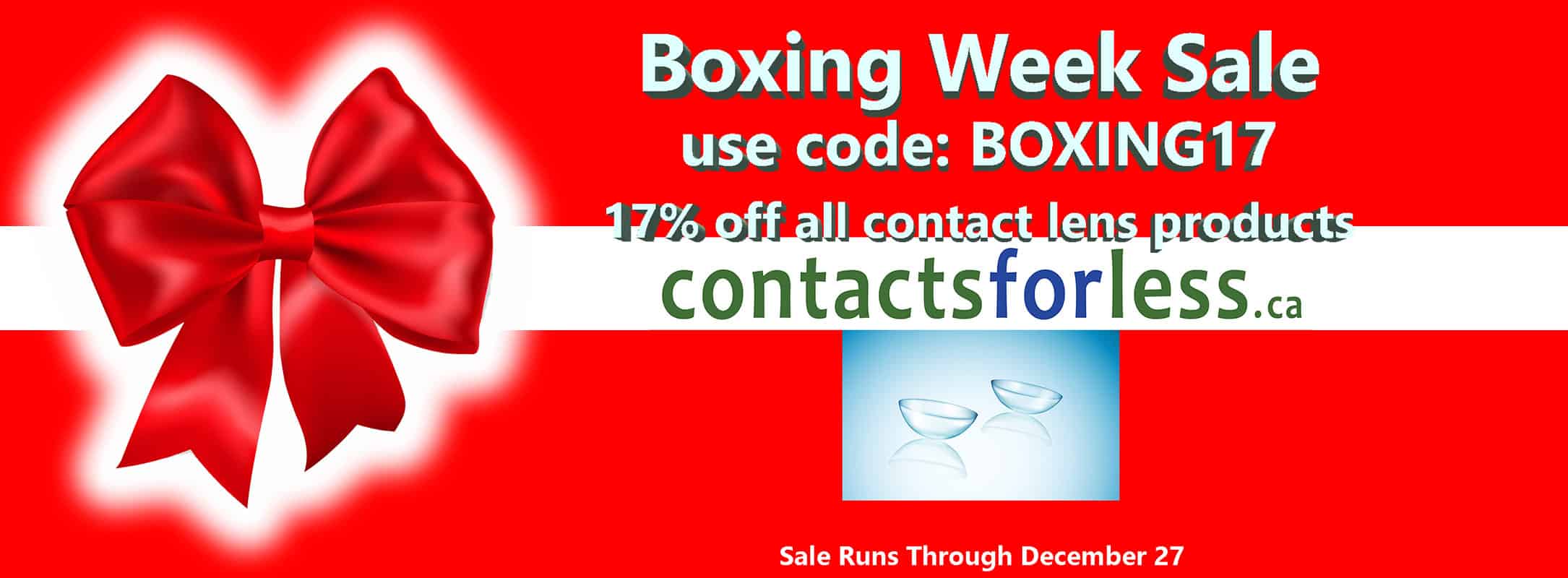 home page slider for contact lenses